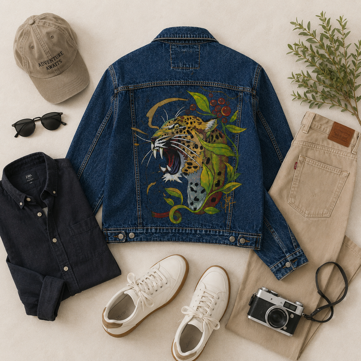 Veste jaguar homme
