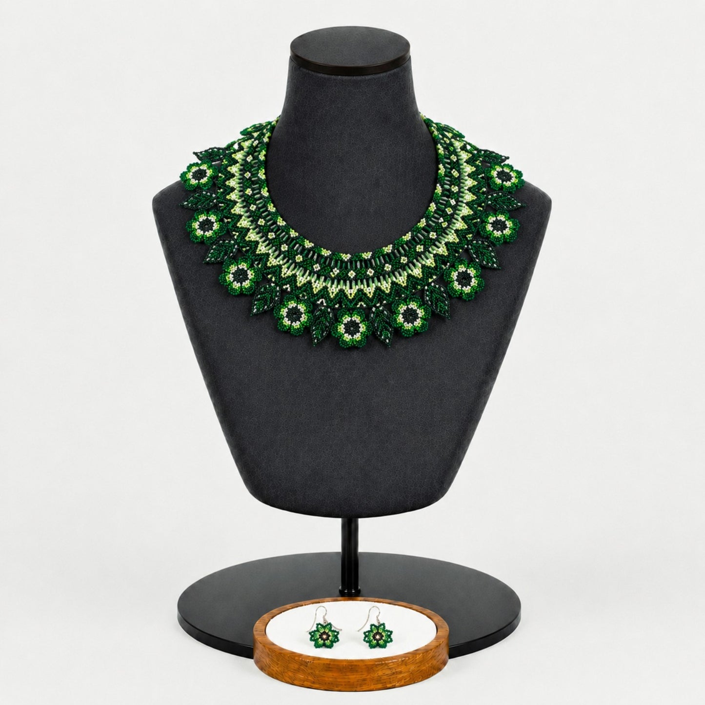 Collier Forêt d'Émeraude