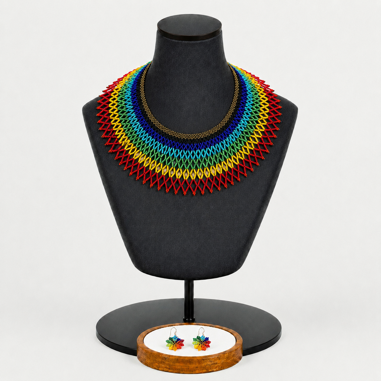 Collier Plumage Royal