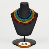 Collier Plumage Royal
